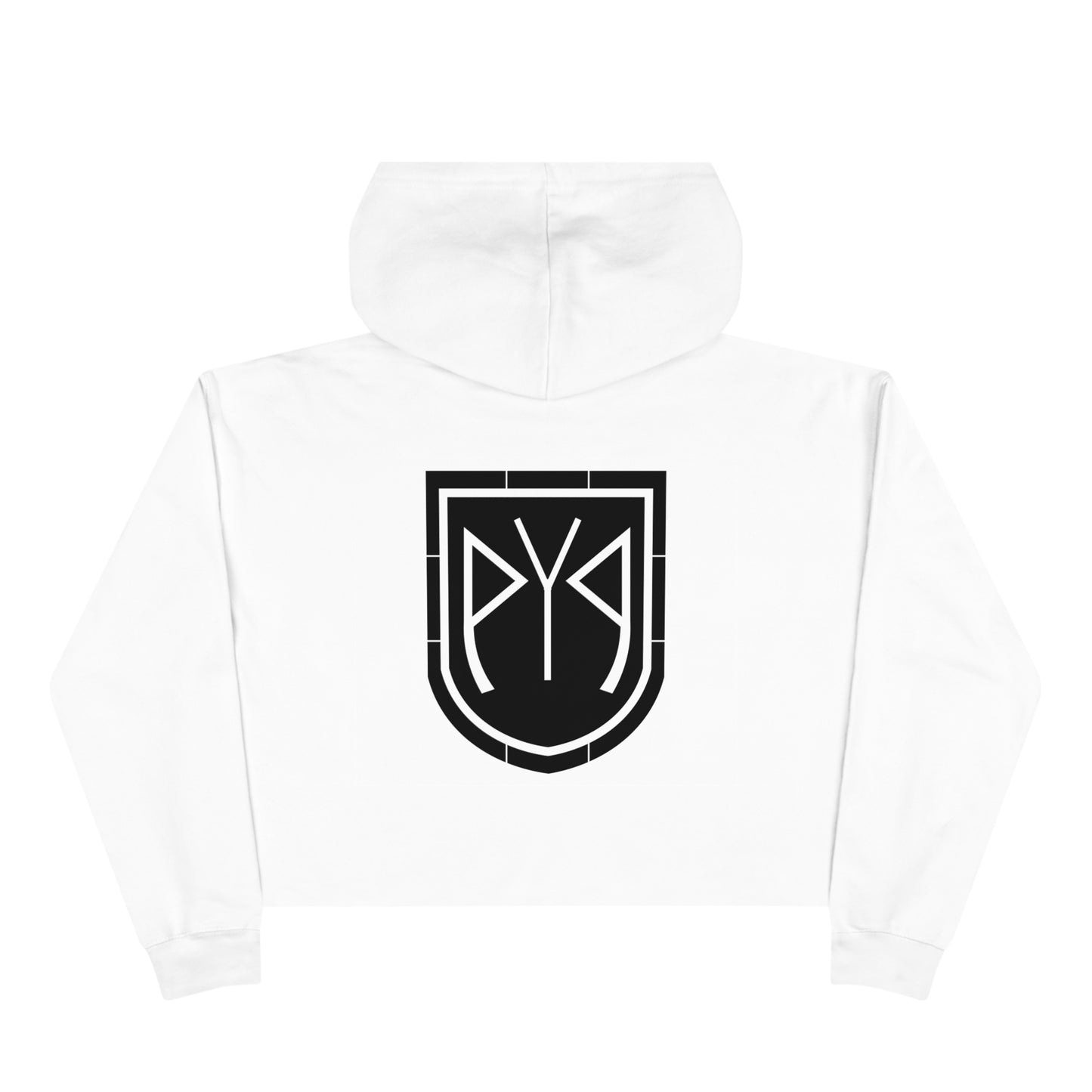 Protect Your Positivity Crop Hoodie